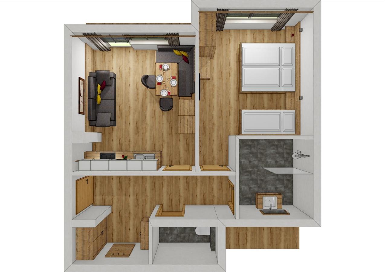 Montepart Zillertal Apartman Hainzenberg Kültér fotó